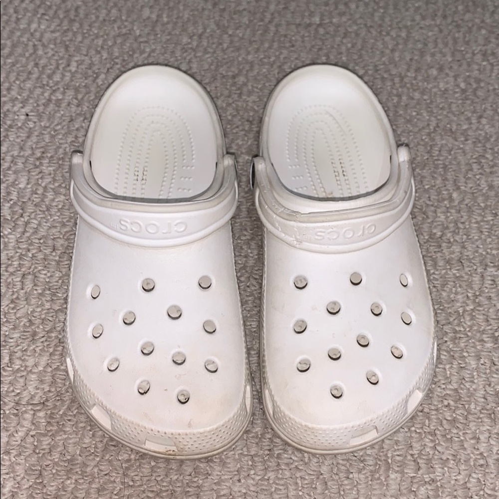 White Crocs